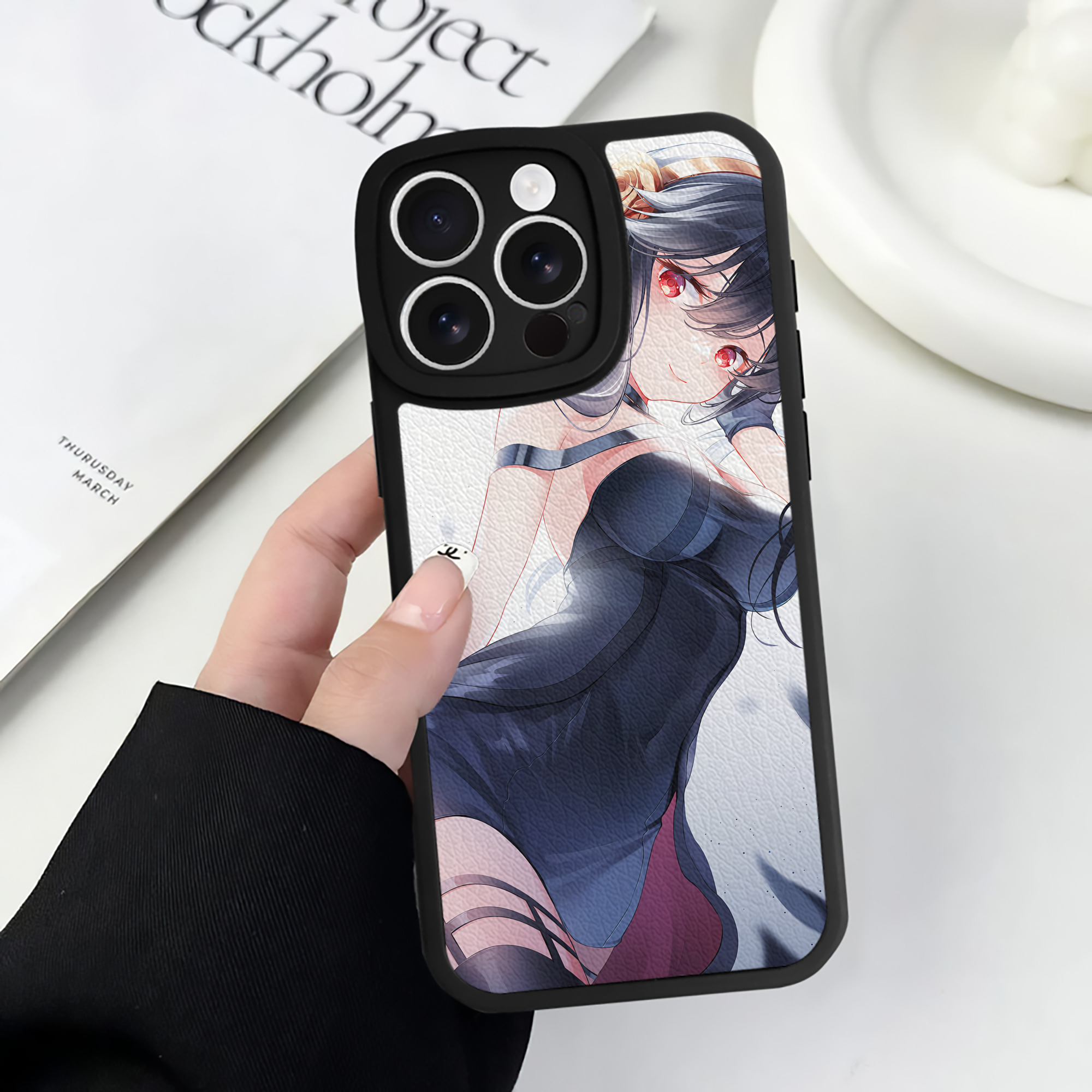 （画像用） SPY×FAMILY间谍家家酒 【iPhone 16シリーズ対応】シリコンスマホケース（レザー調） 材質：シリコン